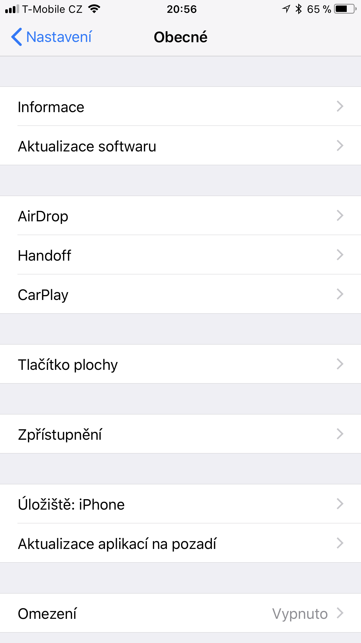 AirDrop v iOS 11