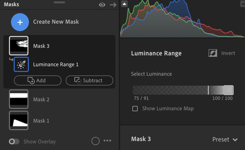 LR mask