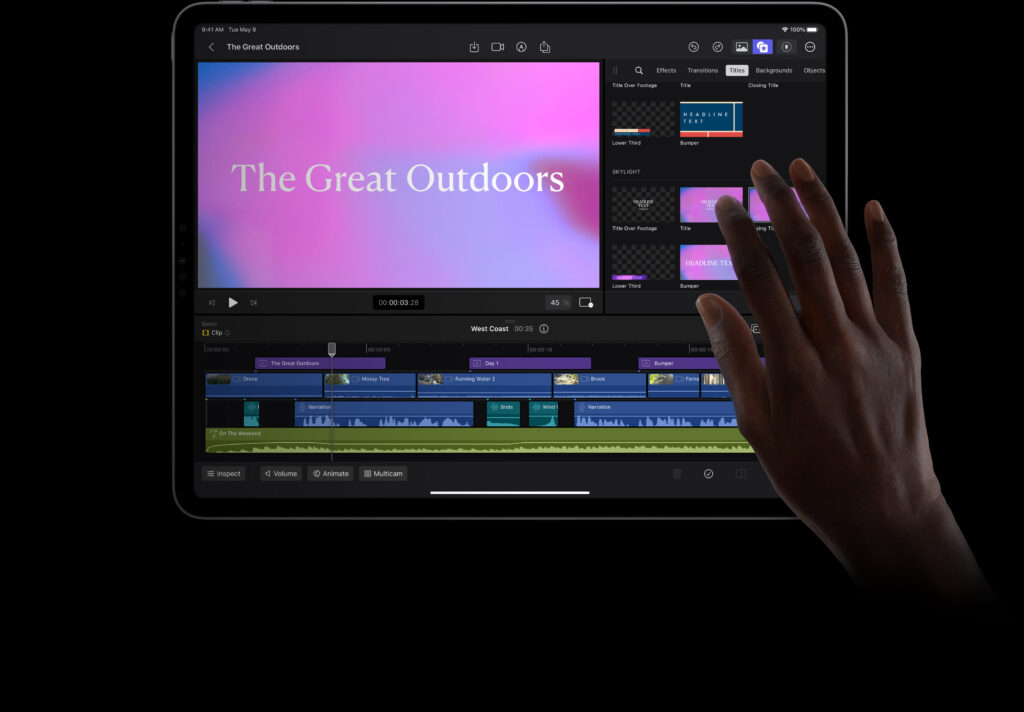 Final Cut Pro na iPad