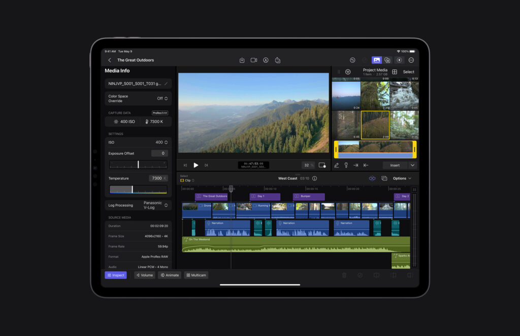 Final Cut Pro na iPad
